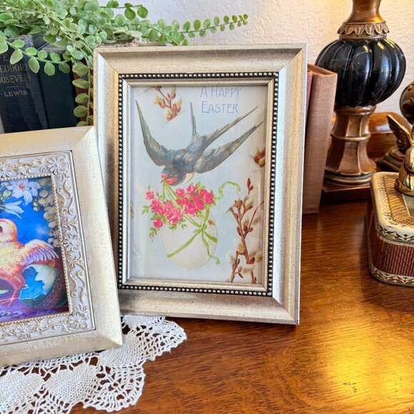 3 Vintage Frames with Easter Pictures - Picture 8 of 14